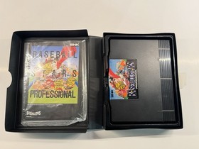 Baseball Stars Professional SNK Neo Geo AES US Version Authentic Complete CIB