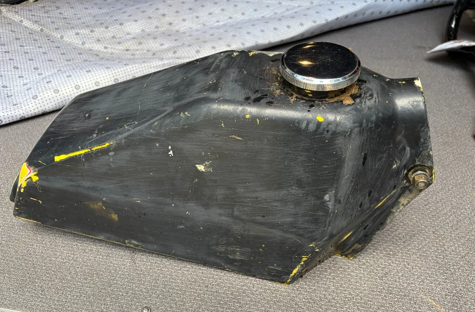 De colección Motocross Maico tanque de combustible gasolina MC125 250 400 501 AHRMA Foto 3 de 4