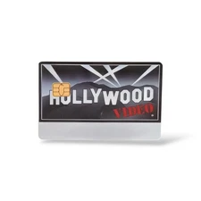 Hollywood Video Membership Card Credit Card Sticker Debit Skin Cover