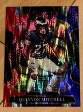 2024 Panini Select - Concourse Quinyon Mitchell #55 Red & Blue Shock Prizm 