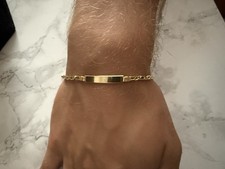 18ct Italian Gold Bracelet 7”