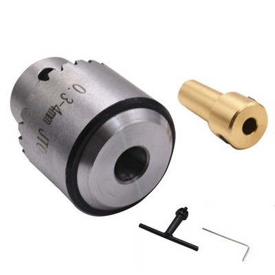 1 Satz Mini Bohrfutter 0,3 bis 4 mm Bohrfutter für Drehmaschine