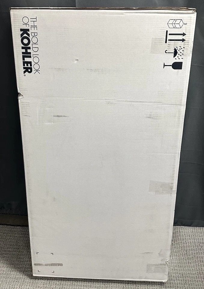 Botiquín individual Kohler 20"x40" y espejo aluminio anodizado oscuro MAXSTOW Foto 3 de 4