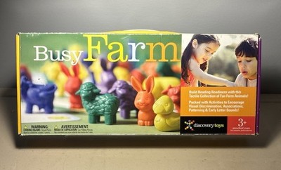 BUSY FARM Educational, Reading, Language, Thinking Skills By Discovery Toys