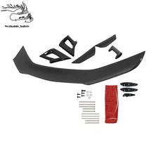 Painted Gloss BLK Wing Trunk Rear Spoiler For 16-21 Chevy Camaro ZL1 1LE Style