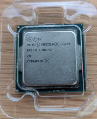 4th Gen Intel Pentium G3260 3.30GHz Dual-Core 3MB LGA-1150 Desktop CPU SR1K8