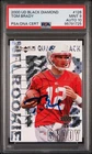 2000 Upper Deck Black Diamond #126 Tom Brady Rookie PSA 9 / 10 AUTO Autograph