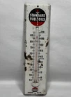 1952 Vintage Authentic Standard Oil Petroliana Thermometer Sign 11.5 Metal