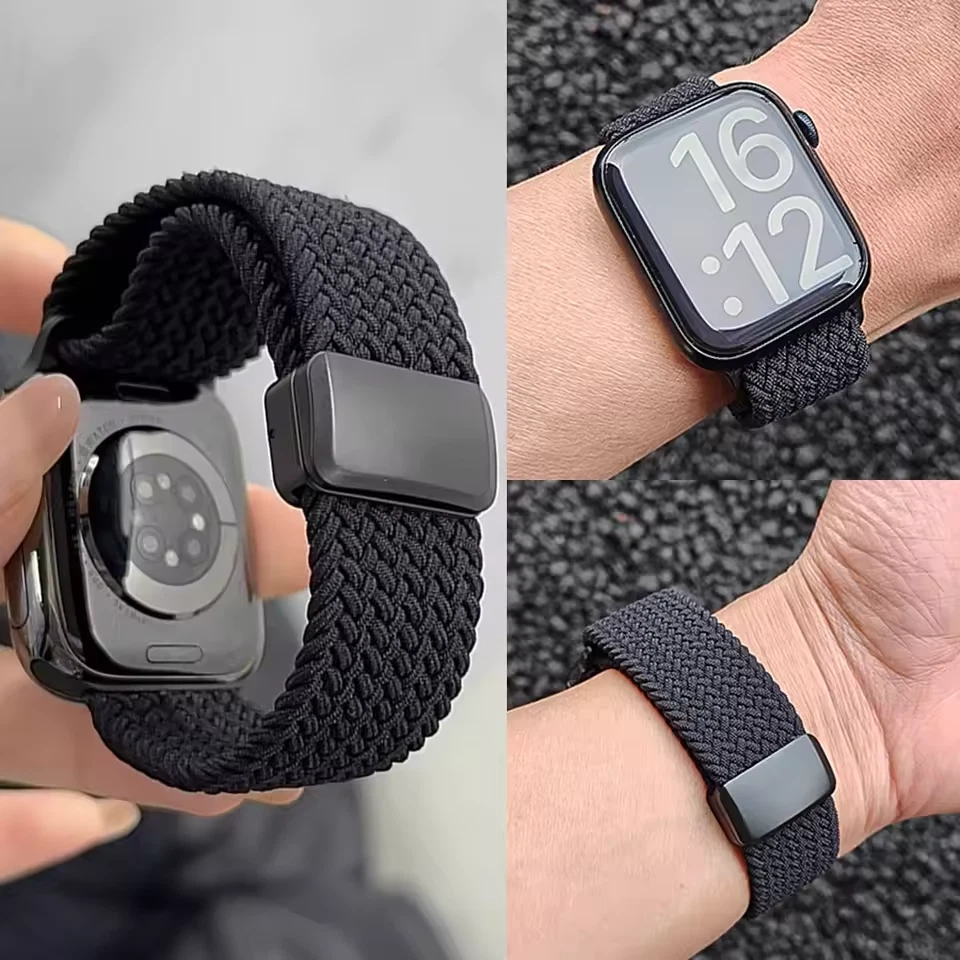 Apple Watch Braided Band Wrist Fit