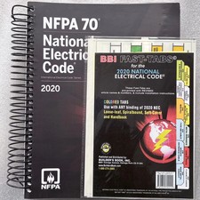 NFPA 70 National Electrical Code 2020 Edition Spiral with BBI Tab USPS