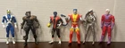 Vintage 1991 & 1993 X-Men X-Force Marvel Toy Biz Action Figure Lot Of 6