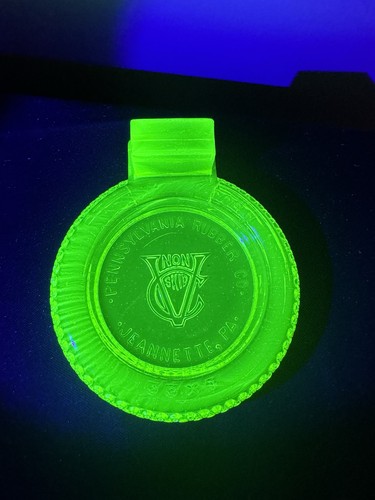 Uran Vaseline Reifenaschenbecher - Bild 2 von 7