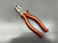 (n) VINTAGE WILL TOOL CO. 7" MULTI JAW LINESMAN PLIERS CUTTERS - W GERMANY