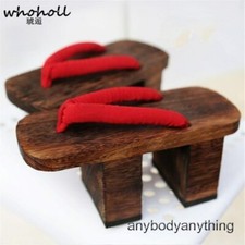 Kimono Shoes Japanese Geta 8cm Height Wooden Sandals Women Cosplay Clogs Shoes