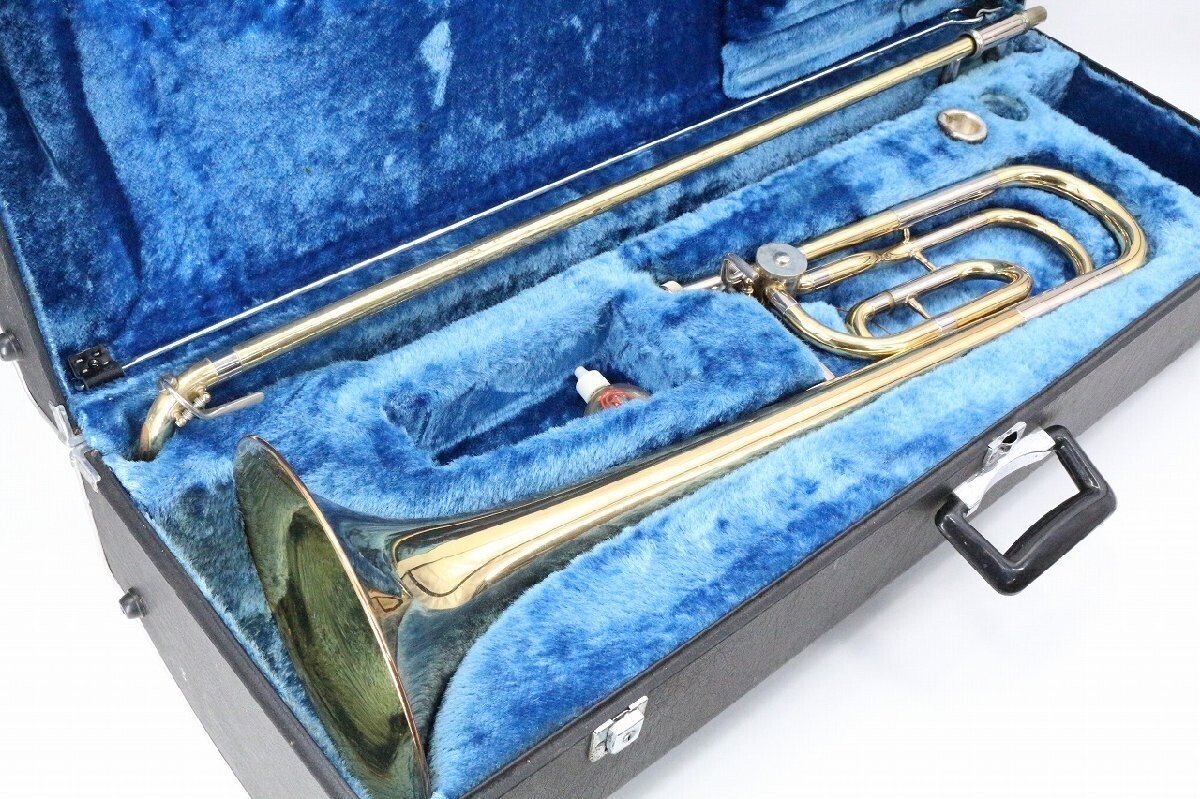 YAMAHA ヤマハ YSL-646 トロンボーン マウスピース、ケース付き YAMAHA YSL-646 Tenor Bass Trombone with Hard case Mouthpiece