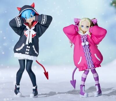 Re Zero Starting Life in Another World Hoodie Rem Beatrice Figure