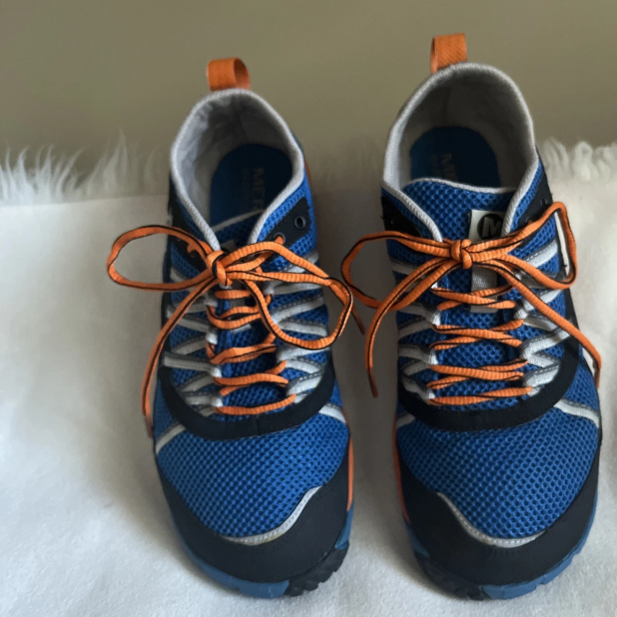 Deqenereret Teasing Fremkald Merrell Apollo Vibrant Blue Orange Men's Size 8.5 Model J39399 | eBay