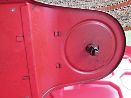 Vintage Tonka Red Pressed Steel #5 Fire Semi Trailer Truck 1958-59 USA Hydraulic - Picture 23 of 23