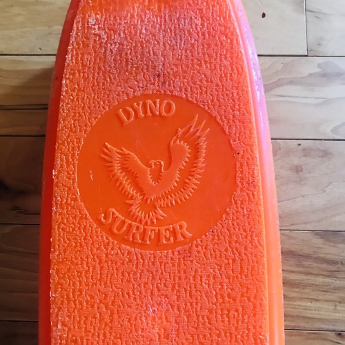 Vintage 70er Jahre Retro Skateboard Dump Surfer Actionall #24 Action Tail Neon Orange - Bild 8 von 8
