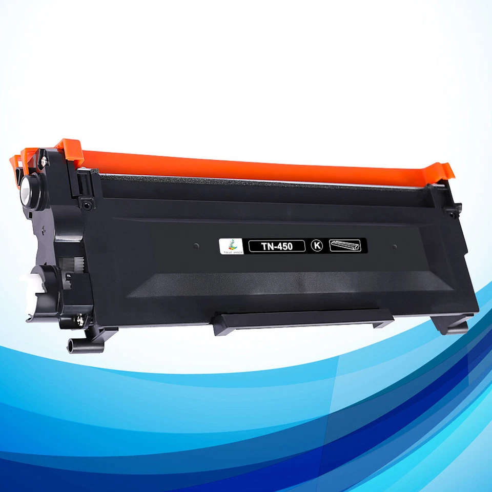 2x Cartucho de tóner TN450 para Brother HL-2270DW HL-2280DW HL-2240 Intellifax 2840 Foto 4 de 4