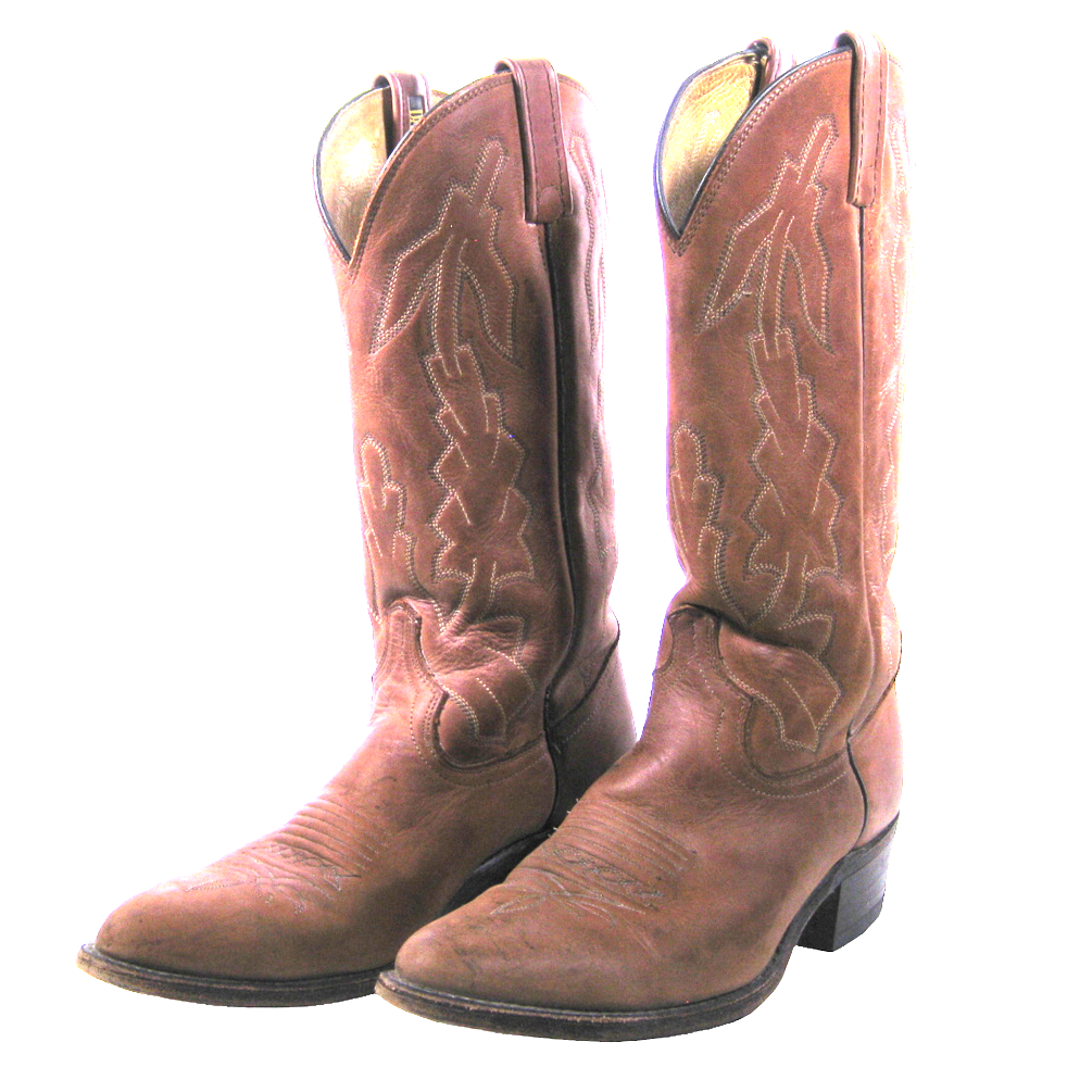 Vintage Dan Post Marlboro Western Cowboy Boots Style P2551  display picture 1