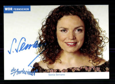 Sonia Serrano Die Anrheiner Autogrammkarte Original Signiert # BC 139831