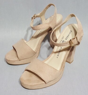 Ankle Strap Chinese Laundry Riddle Platform Sandal Chinese Laundry