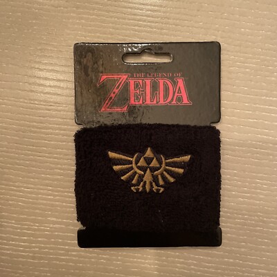 Nintendo The Legend of Zelda Triforce Wristband Sweatband Loot Crate EXCLUSIVE