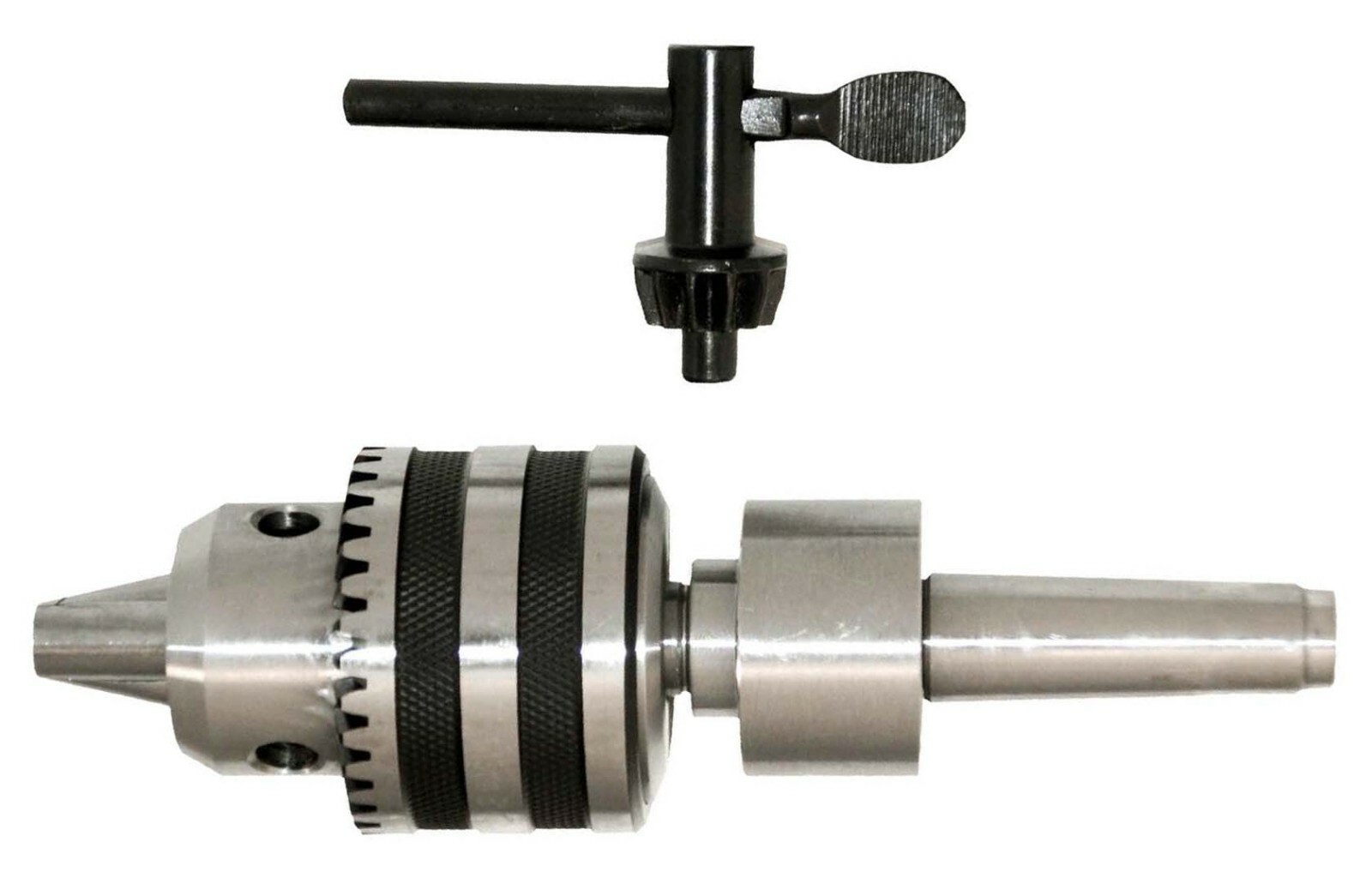 1/2" HD Drill Chuck On Live Ball Bearing Tailstock Center With MT2