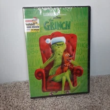 Illumination Presents Dr. Seuss' The Grinch DVD Benedict Cumberbatch NEW