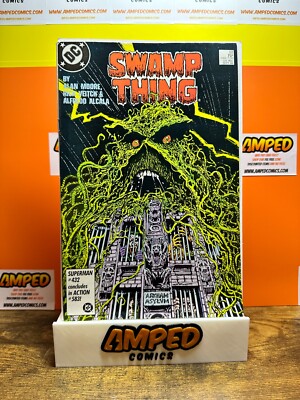 SWAMP THING #52 (Cover by Bissette depicting Swamp Thing as Arkham Asylum ivy )