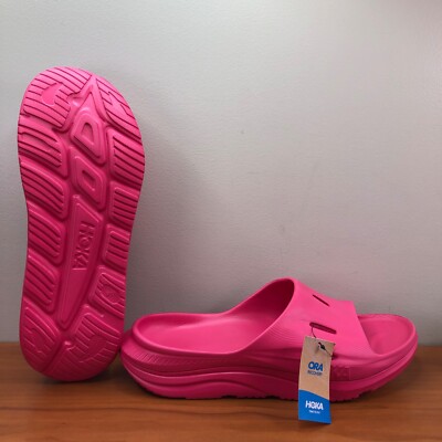 Hoka One One Ora Recovery Slide 3 Men’s Size 11 Raspberry Comfort Sandals NEW HOKA Ora Recovery Slide 3 | Free Shipping $99+ | Fleet Feet  main image 2