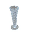 Vintage Federal Glass Windsor Trumpet Pedestal Flower 5.75" Bud Vase