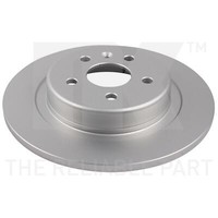 Nk 2X Bremsscheibe Ø288 Mm Voll Beschichtet Passend FüR Opel Astra K B16 1.0