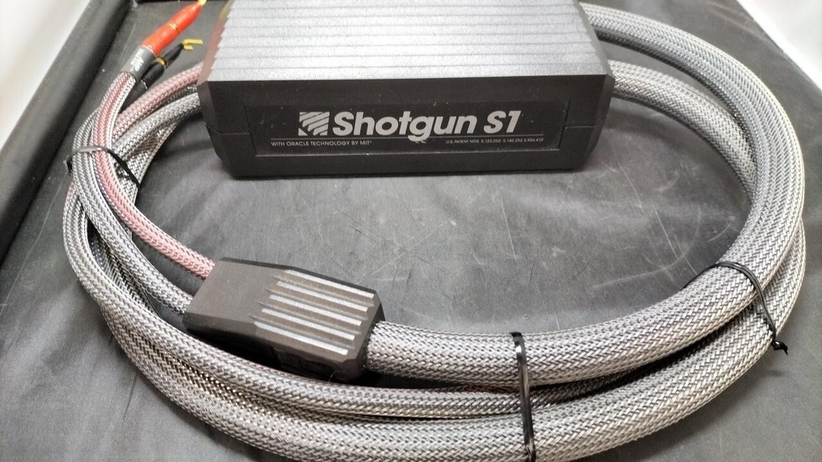MIT SHOTGUN S1 2.4m speaker cable tested | eBay MIT SHOTGUN S1 2.4m speaker cable tested | eBay