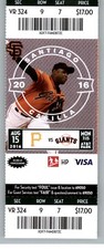 Pittsburgh Pirates vs San Francisco Giants 8/15/2016 Ticket Santiago Casilla .,