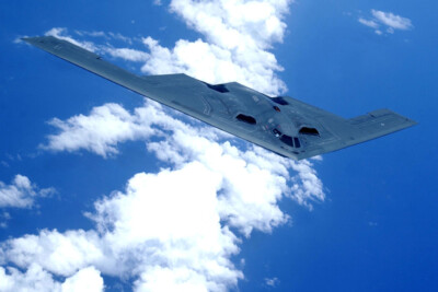 US Air Force Northrop Grumman B-2 Spirit Bomber Glossy Photograph 8'' x 12''