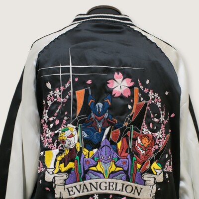 Evangelion Nishiki Japanese Sukajan Rei Ayanami embroidery