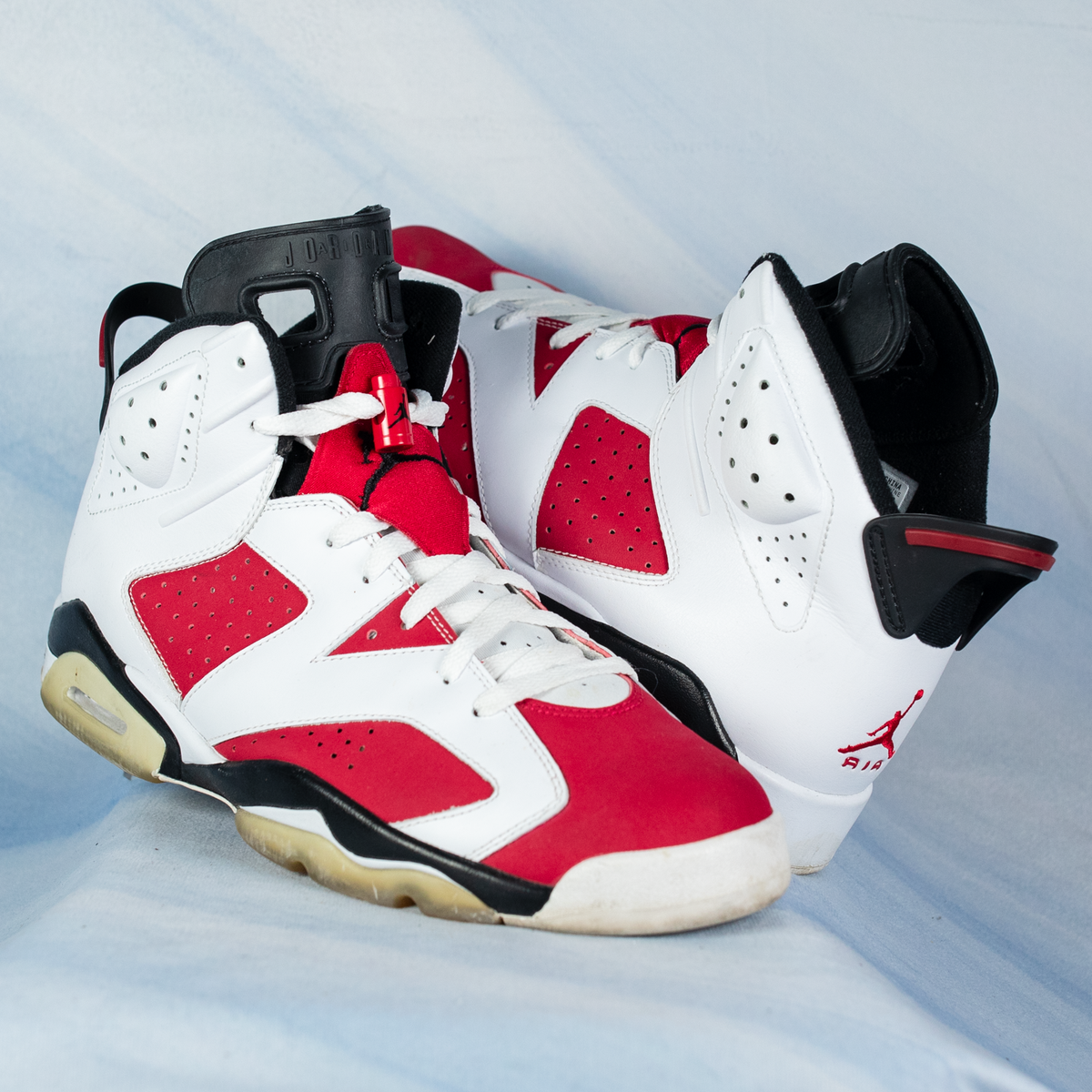 シューズ(男性用) Nike Air Jordan 6 CARMINE Nike Air Jordan 6 Retro OG Carmine Men's 11.5 White Red