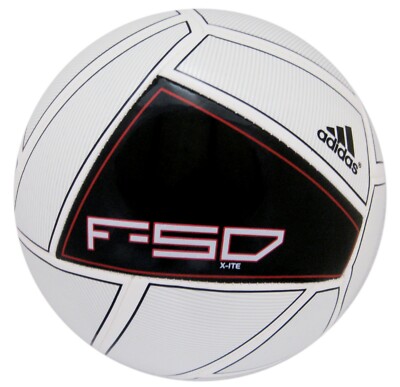 Adidas F50 Xite Fußball Gr.5 Erwachsene Jugend Trainingsball weiss-schwarz