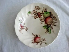 Johnson Brothers England Harvest Time Multicolor Brown Round Fruit Bowl EUC