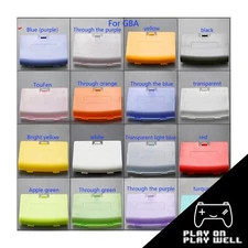 Battery Cover Lid Back Door Case Replacement For GameBoy Advance GBA - 16 colors