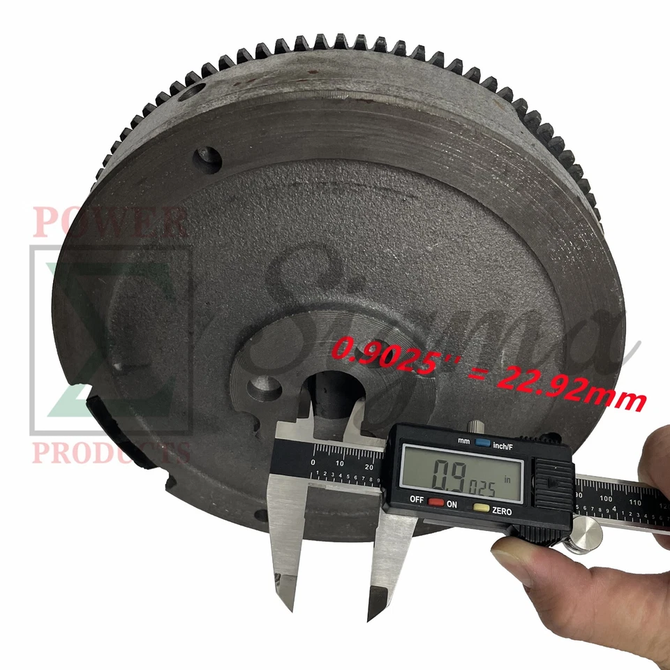 New Flywheel With Magnets & Ring Gears For Honda GX340 11HP GX390 13HP Engine - Image 2 of 4