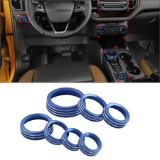 Center Console Switch AC Control Knob Trim Ring For Ford Bronco Sport 2021-24 23
