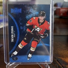 2021-22 Skybox Metal Universe - Rookies Trevor Zegras #175 Blue Spectrum (RC)