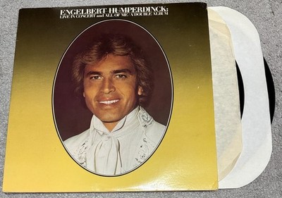 Engelbert Humperdinck Live In Concert And All Of Me Double Album 2x Lp 1980