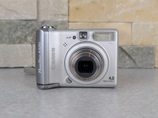 Canon Digital Camera PowerShot A520 4.0 Silver TESTED   PLEASE READ  