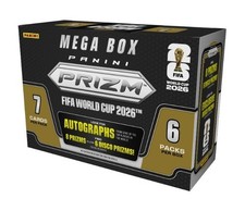 2026 PANINI PRIZM WORLD CUP SOCCER HOBBY MEGA BOX BLOWOUT CARDS