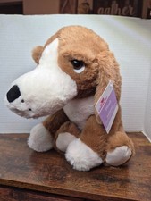 Celebrate Beagle Stuffed Plush Dog. Supper Soft New 10" 12"