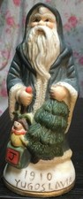 Carved Wooden Santas of the World Yugoslavia 1910 Santa Figurine Mercuries 1994